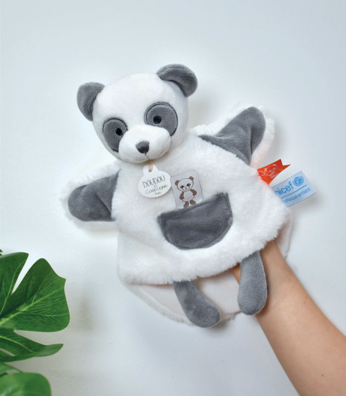  - unicef - comforter handpuppet panda 